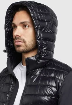 Khujo Bolt Shiny - Jas - Schwarz -Khujo Mode Aanbiedingen Winkel 004a4ab648004bbc80113d895f669abb