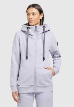 Khujo Salomea - Sweater Met Rits - Flieder -Khujo Mode Aanbiedingen Winkel 04ce1f96fde54c8c9f8294f5bedaaaf2