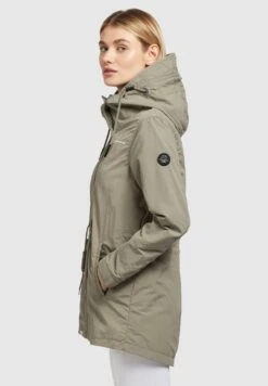 Khujo Caima - Parka - Graugrün -Khujo Mode Aanbiedingen Winkel 04f93a46cb624ba98f70d0dfae30b479
