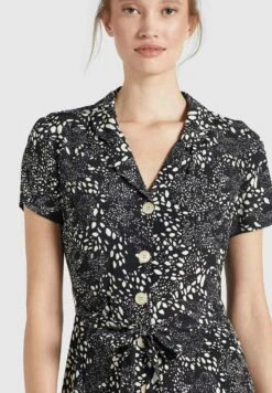 Khujo Goya - Blousejurk - Schwarz Weiß Gemustert 15 Khujo Goya - Blousejurk - Schwarz Weiß Gemustert -Khujo Mode Aanbiedingen Winkel 051c340e9bbc46bfa39a80e27732d9e7