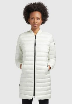 Khujo Greta Shiny - Jas - Cremeweiß