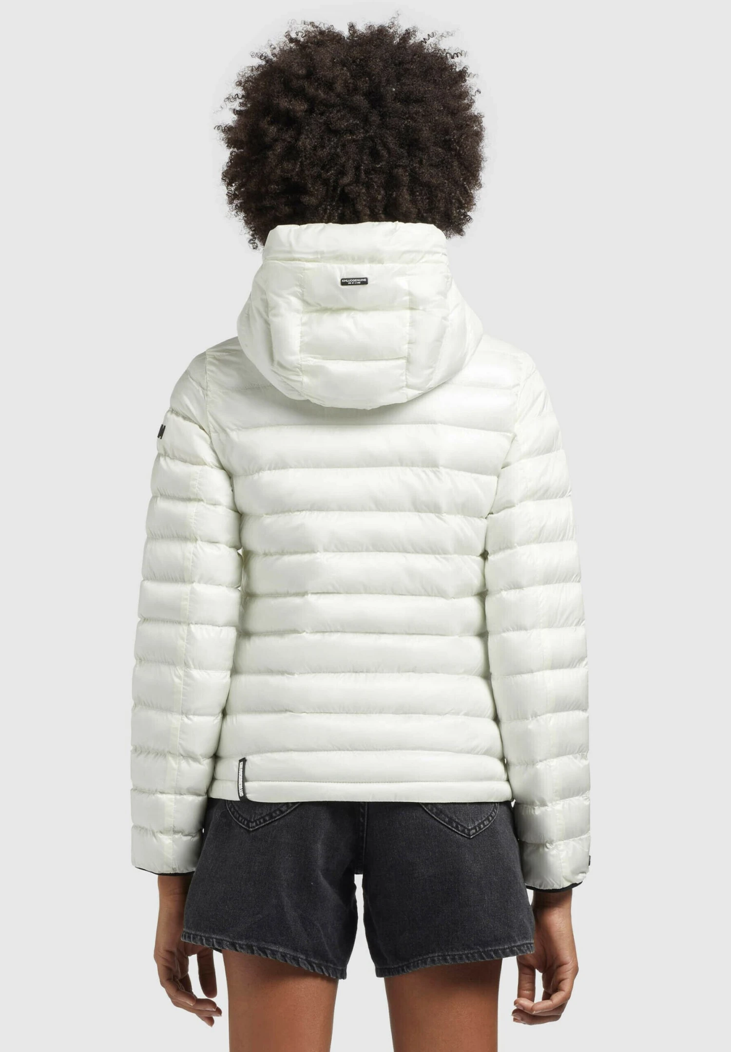 Khujo Lovina4 Shiny - Jas - Cremeweiß 3 Khujo Lovina4 Shiny - Jas - Cremeweiß - Afbeelding 3