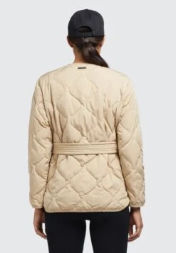 Khujo Yuna - Jas - Beige -Khujo Mode Aanbiedingen Winkel 08389a75ed0b413db868919021c508e1