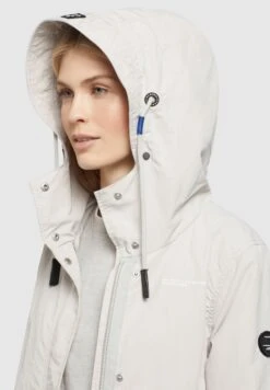 Khujo Caima - Parka - Hellgrau -Khujo Mode Aanbiedingen Winkel 0a6e342e21304fd29c1ab5a2b22cc1de