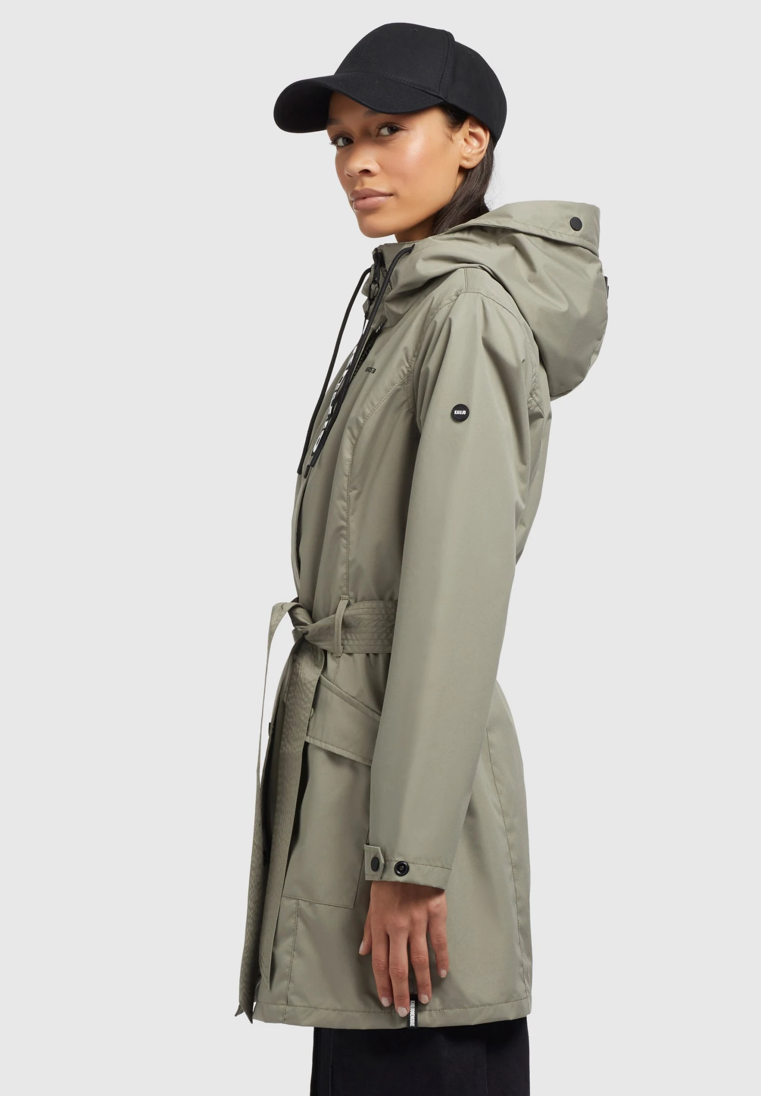 Khujo Lauren - Parka - Khaki 4 Khujo Lauren - Parka - Khaki - Afbeelding 4