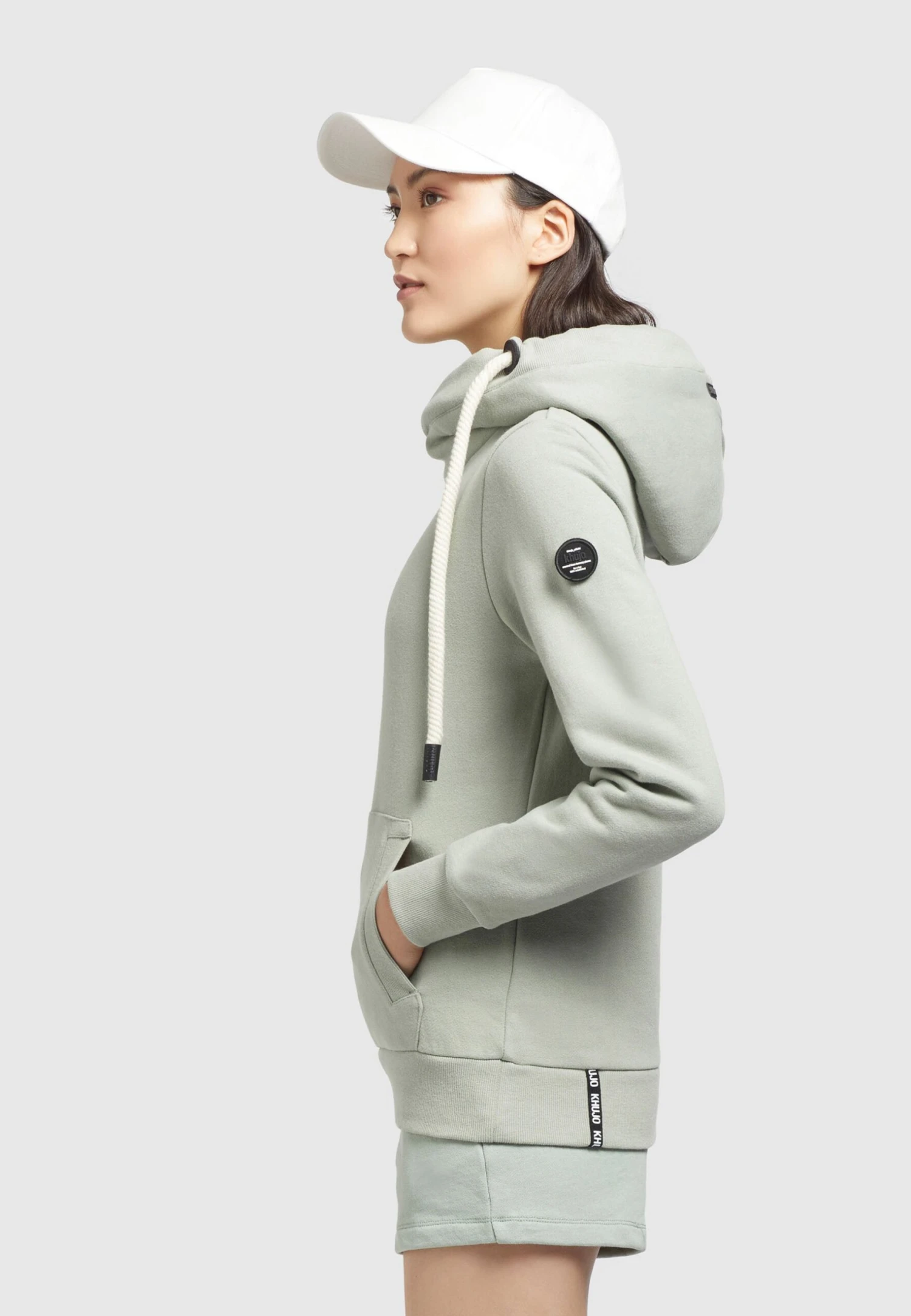 Khujo Rhabea - Hoodie - Blassgrün 5 Khujo Rhabea - Hoodie - Blassgrün - Afbeelding 5