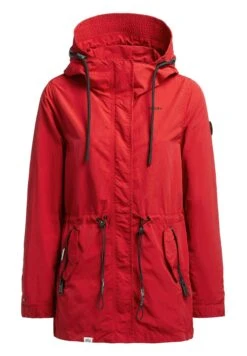 Khujo Caima2 - Parka - Rot -Khujo Mode Aanbiedingen Winkel 0cb4f21dbd4441e6aceea7056997144a