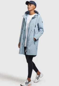 Khujo Adda - Parka - Hellblau -Khujo Mode Aanbiedingen Winkel 0f77bbaa1cae45269733a7c05f625743