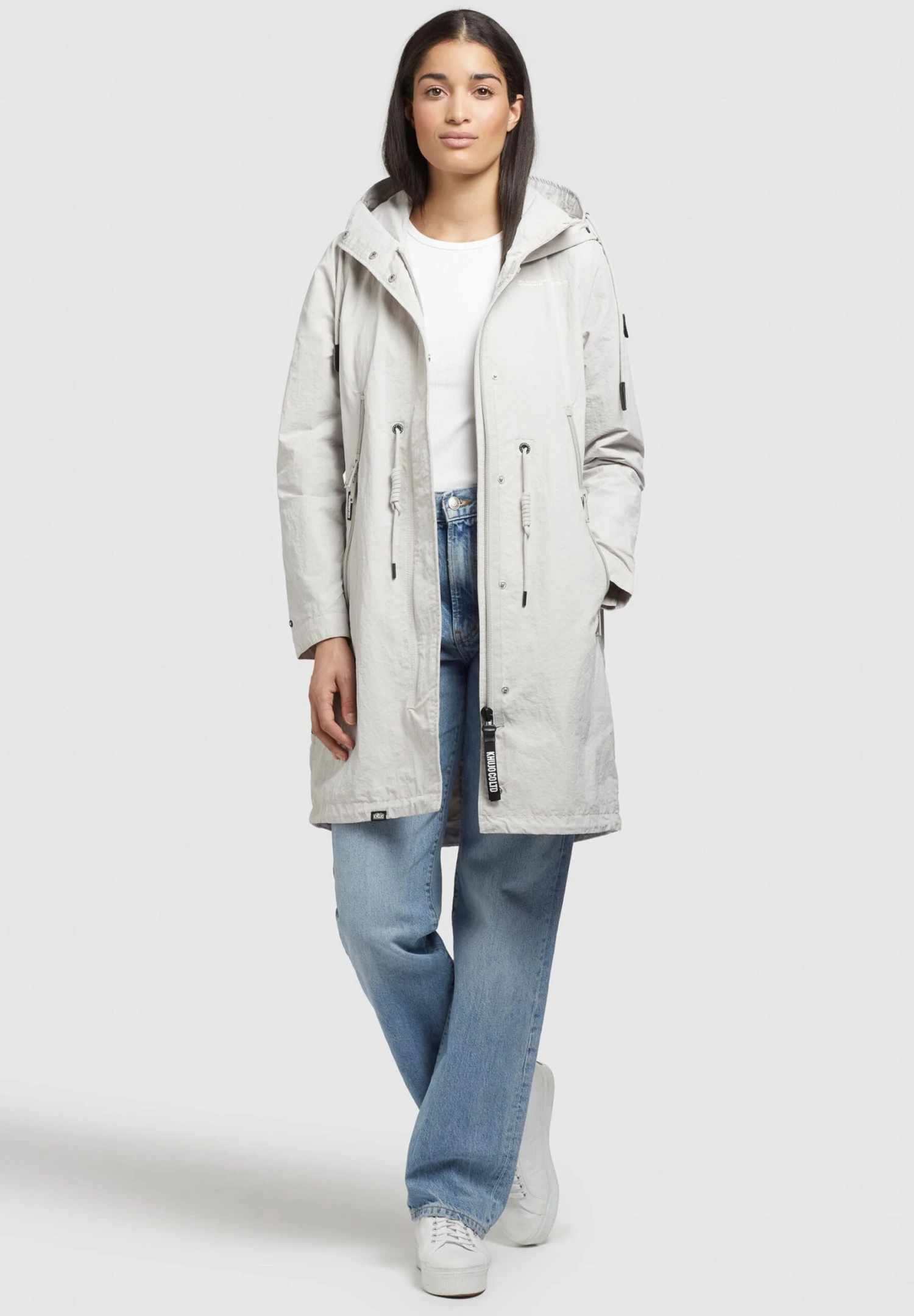 Khujo Adda - Parka - Hellgrau 2 Khujo Adda - Parka - Hellgrau - Afbeelding 2