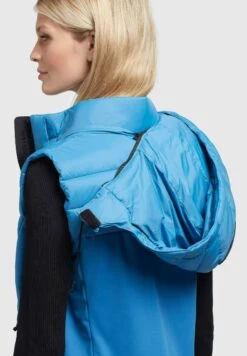 Khujo Fabia Matt - Bodywarmer - Blau -Khujo Mode Aanbiedingen Winkel 10ea64982c274475be5e3d0ed642e1ca