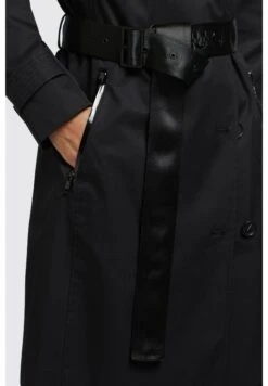 Khujo Trenchcoat - Schwarz -Khujo Mode Aanbiedingen Winkel 141b298de90446b89567d448b636ca2e