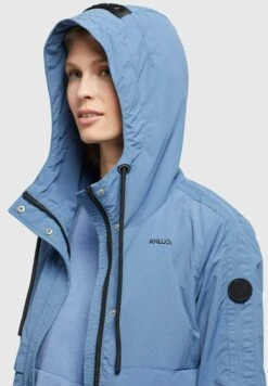 Khujo Zahira - Lichte Jas - Blau -Khujo Mode Aanbiedingen Winkel 15dfa040efa144c3b111db90e0af8c29