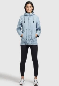 Khujo Caima - Parka - Hellblau -Khujo Mode Aanbiedingen Winkel 15fb7e1fc0474ba48fb15a3f2e55c602