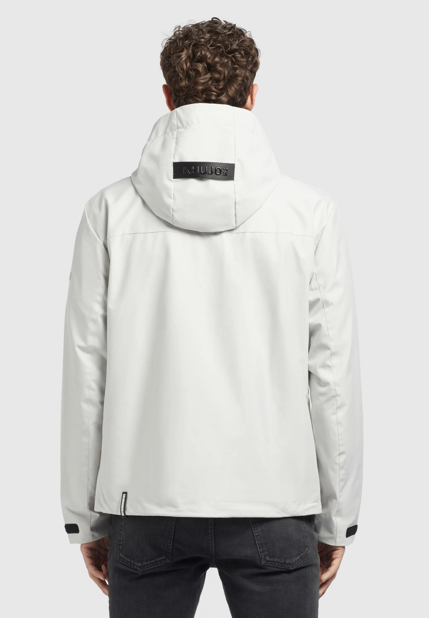 Khujo Neal - Outdoorjas - Hellgrau 3 Khujo Neal - Outdoorjas - Hellgrau - Afbeelding 3