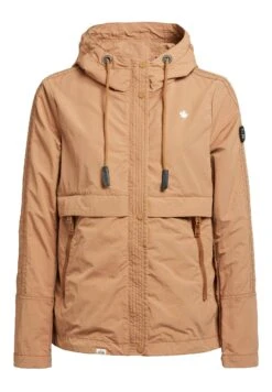 Khujo Zahira3 - Lichte Jas - Toffee -Khujo Mode Aanbiedingen Winkel 173b55347455497daa163dfe3036ab3c