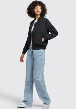 Khujo Stence2 - Bomberjacks - Schwarz -Khujo Mode Aanbiedingen Winkel 192a45b6f0cc4b1e948325ab7283c830