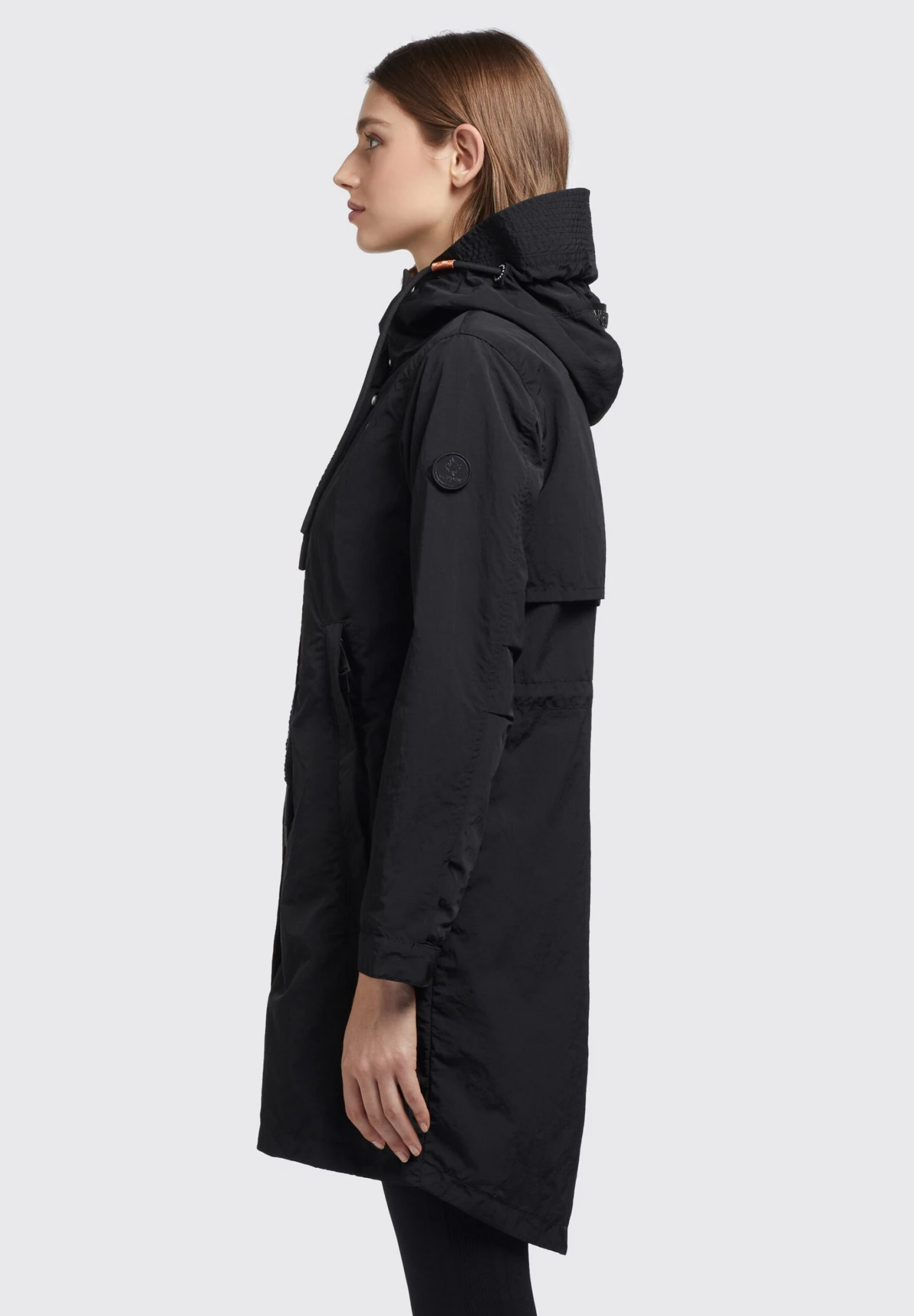 Khujo Adda - Halflange Jas - Schwarz 4 Khujo Adda - Halflange Jas - Schwarz - Afbeelding 4