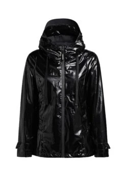 Khujo Somia - Jas - Schwarz -Khujo Mode Aanbiedingen Winkel 1a2d9415baf04eb4af4f3d79bf559976