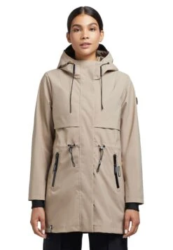 Khujo Zoni - Parka - Beige -Khujo Mode Aanbiedingen Winkel 1a31645680d64e5ea7564528772322e4