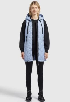 Khujo Malin - Bodywarmer - Blau -Khujo Mode Aanbiedingen Winkel 1b8342baddd64922b79977b5e460194b