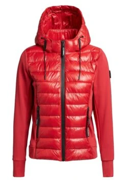 Khujo Ghita Shiny - Jas - Rot -Khujo Mode Aanbiedingen Winkel 1ca8d31fb3d84a21a1ec4959de78697f