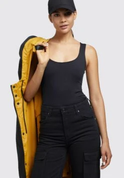 Khujo Wied - Parka - Hellgelb -Khujo Mode Aanbiedingen Winkel 201068cefafb43529bd0f9cee7e8563b