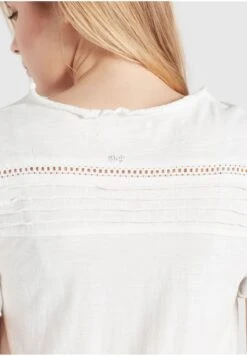 Khujo Kapua - Jurk - Weiß -Khujo Mode Aanbiedingen Winkel 206bb516fd0d41bb8866adadc0f38512