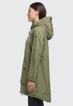 Khujo Mantel Ging - Halflange Jas - Olivgrün -Khujo Mode Aanbiedingen Winkel 2162e707c4fe4de7917986b4bfe2a85b