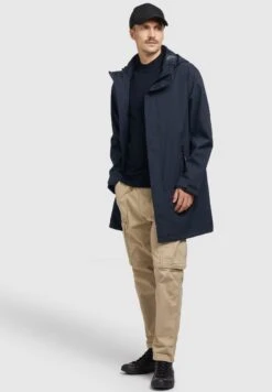 Khujo York - Regenjas - Dunkelblau -Khujo Mode Aanbiedingen Winkel 229ad27656d04cdbbce4472a8104c5ef