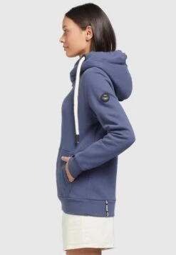 Khujo Rhabea - Hoodie - Dunkelblau -Khujo Mode Aanbiedingen Winkel 22a731c76378416585464537c4f2d3e1