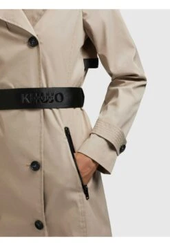 Khujo Trenchcoat - Beige -Khujo Mode Aanbiedingen Winkel 24ae667d495d404281cc378a4e6e4023