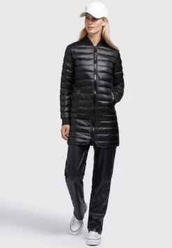 Khujo Greta Shiny - Jas - Schwarz -Khujo Mode Aanbiedingen Winkel 24f30f16458947268eb95f31c123174f