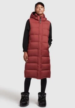 Khujo Magneta Matt - Bodywarmer - Rostrot -Khujo Mode Aanbiedingen Winkel 2527a3d5669749c18c6ad2327e367a9f