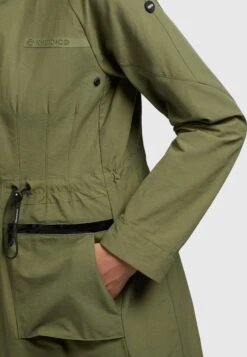 Khujo Levane - Regenjas - Olivgrün -Khujo Mode Aanbiedingen Winkel 25c5459203de4211ad3e86c02fd5d884
