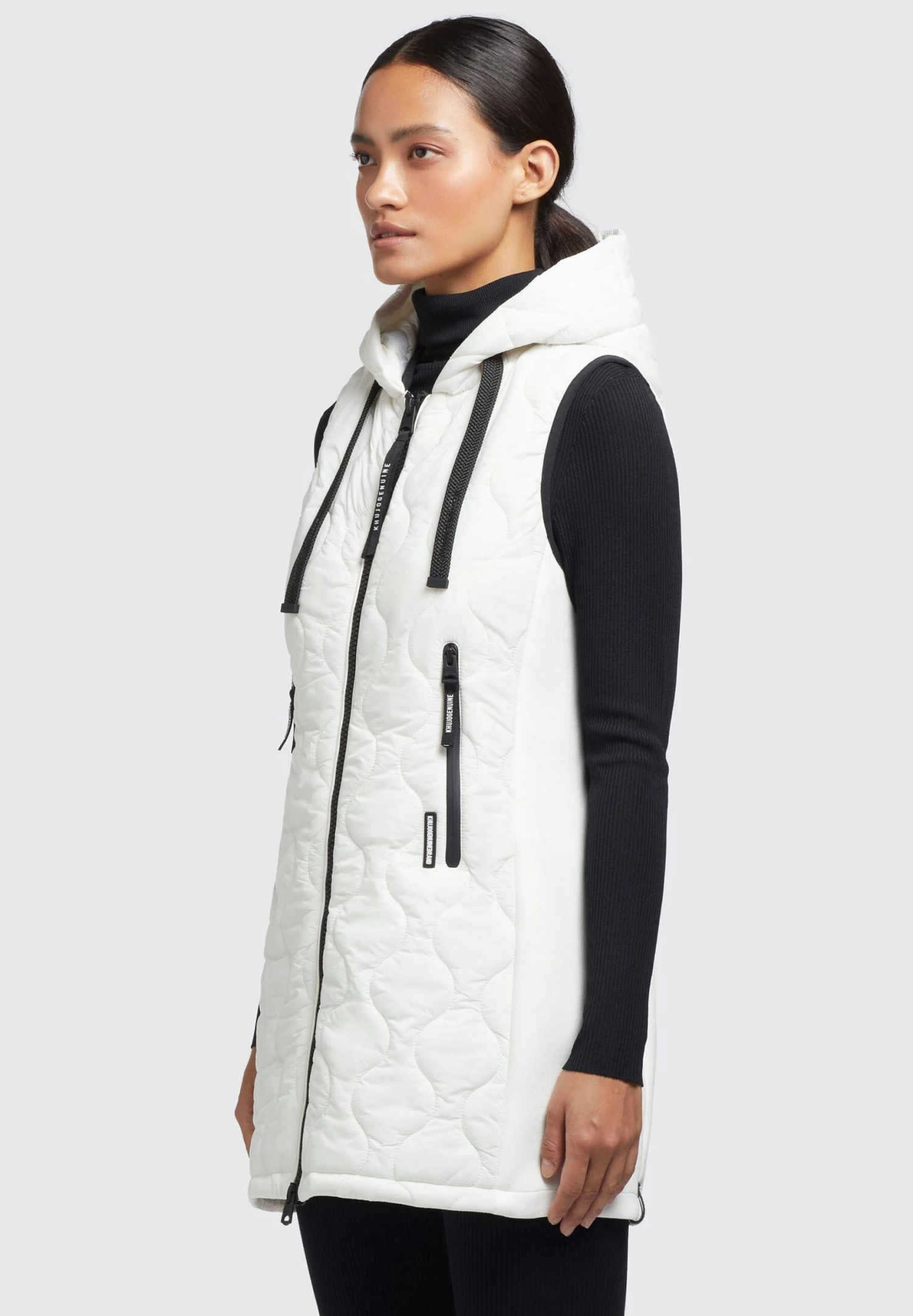 Khujo Malin - Bodywarmer - Naturweiß 5 Khujo Malin - Bodywarmer - Naturweiß - Afbeelding 5