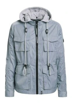 Khujo Flames - Lichte Jas - Blaugrau Hell -Khujo Mode Aanbiedingen Winkel 271ec0f1b79d480f9e8b77e0131edb46