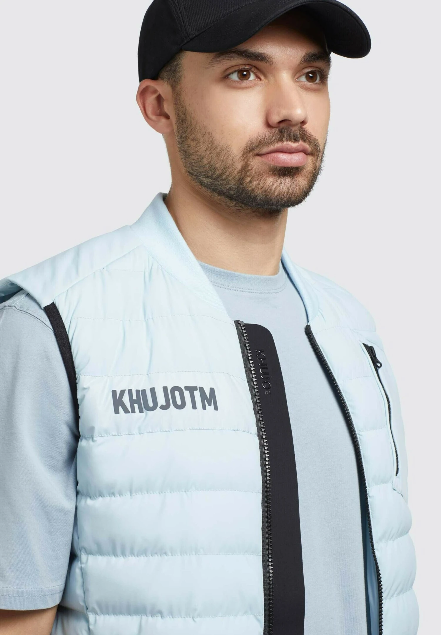 Khujo Reman Matt - Bodywarmer - Hellblau 6 Khujo Reman Matt - Bodywarmer - Hellblau - Afbeelding 6