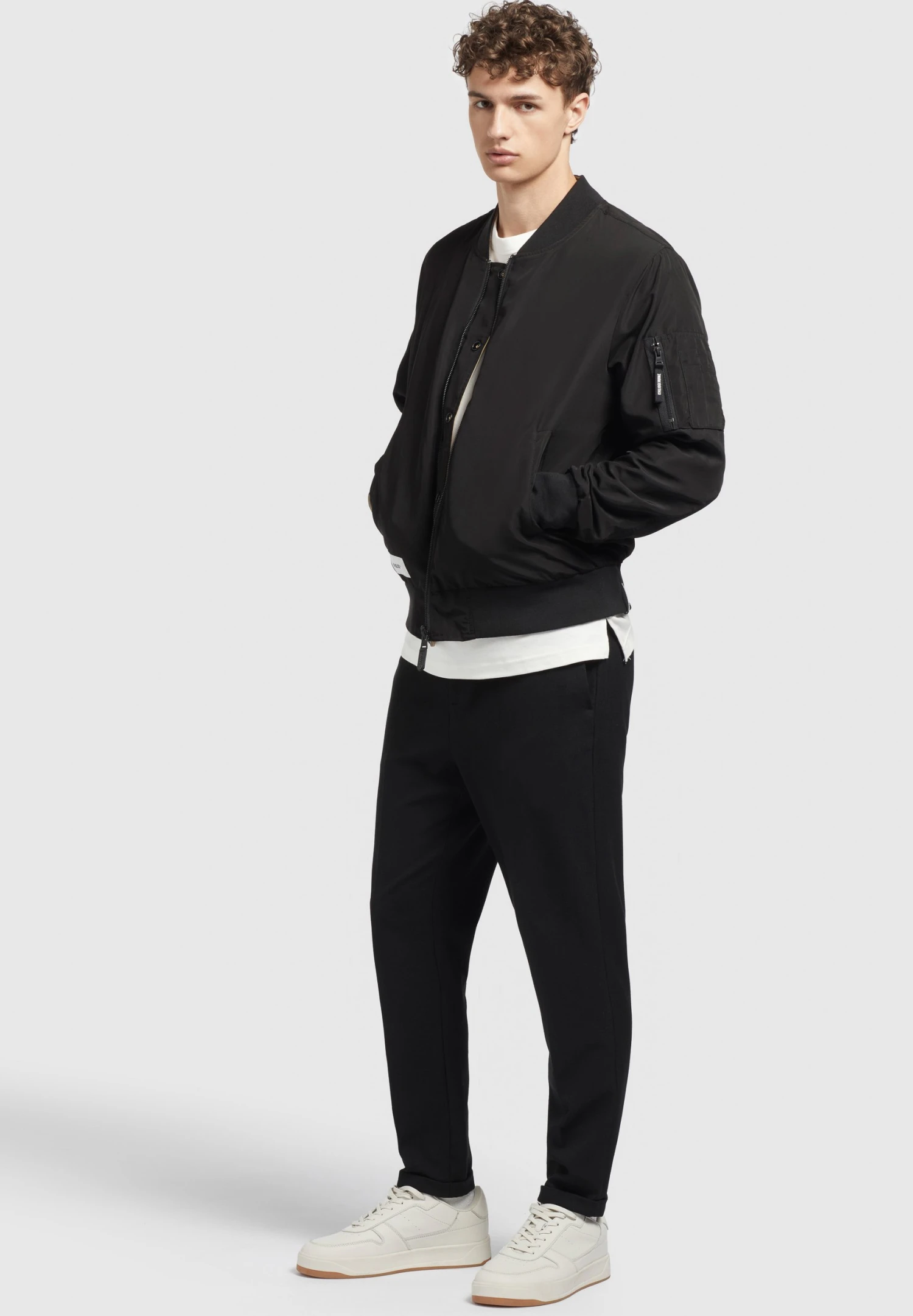 Khujo Velo - Bomberjacks - Blk Bei 2 Khujo Velo - Bomberjacks - Blk Bei - Afbeelding 2