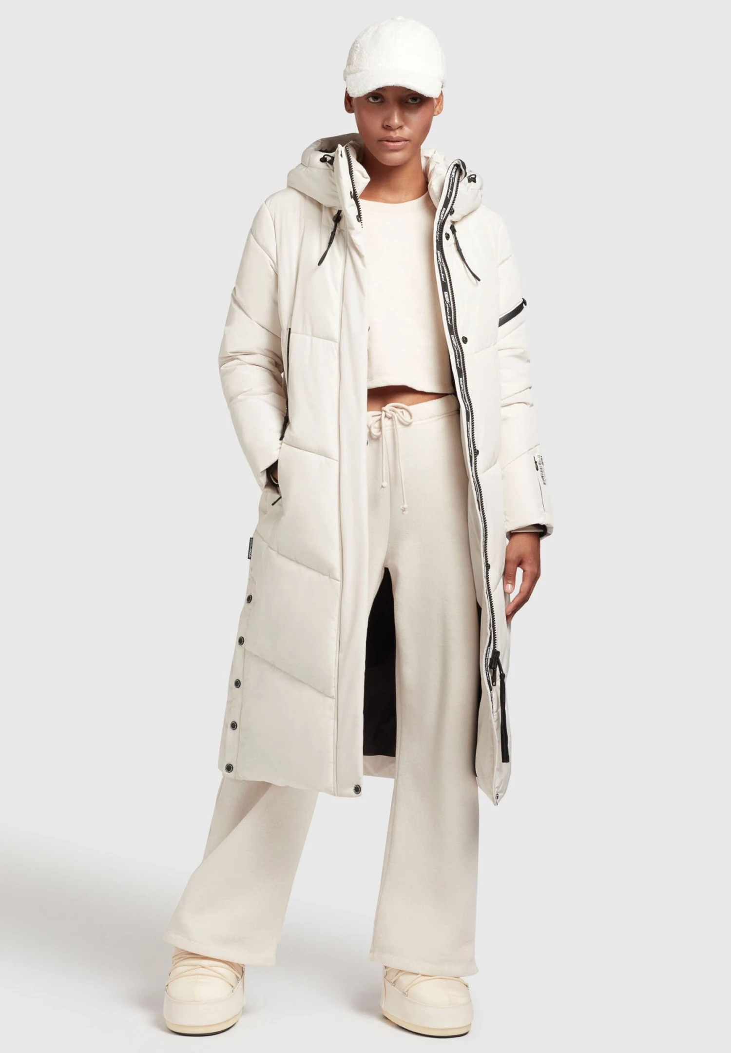 Khujo Sonje 4 - Winterjas - Weiß 2 Khujo Sonje 4 - Winterjas - Weiß - Afbeelding 2