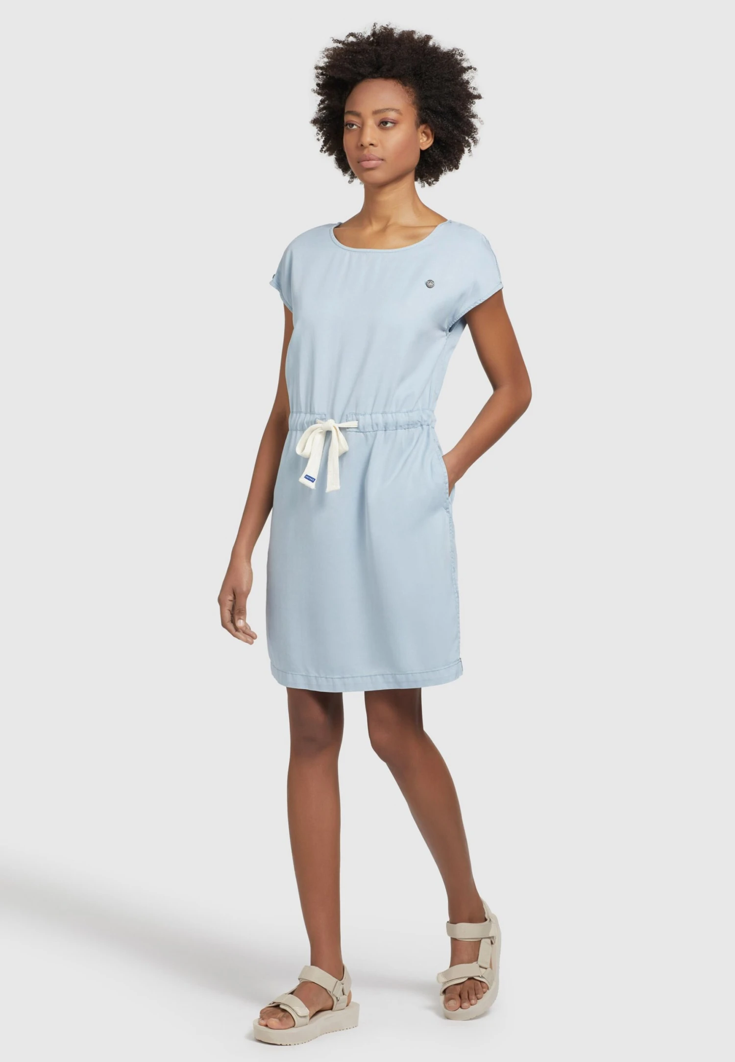 Khujo Hediye - Jurk - Hellblau 2 Khujo Hediye - Jurk - Hellblau - Afbeelding 2