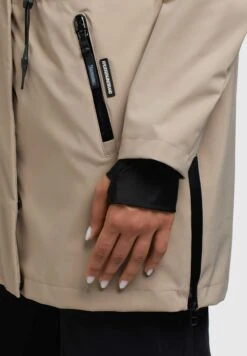 Khujo Zoni - Parka - Beige -Khujo Mode Aanbiedingen Winkel 31e85ec1fd1b454e966188bcd7ef8d5e