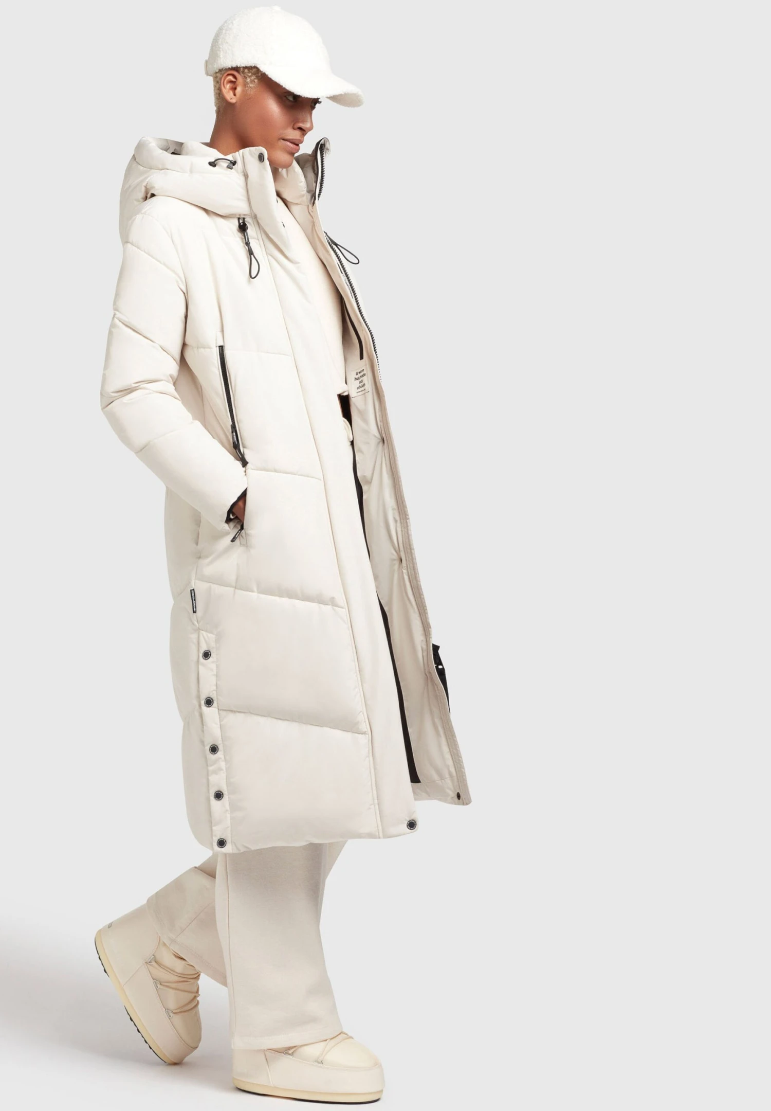 Khujo Sonje 4 - Winterjas - Weiß 4 Khujo Sonje 4 - Winterjas - Weiß - Afbeelding 4