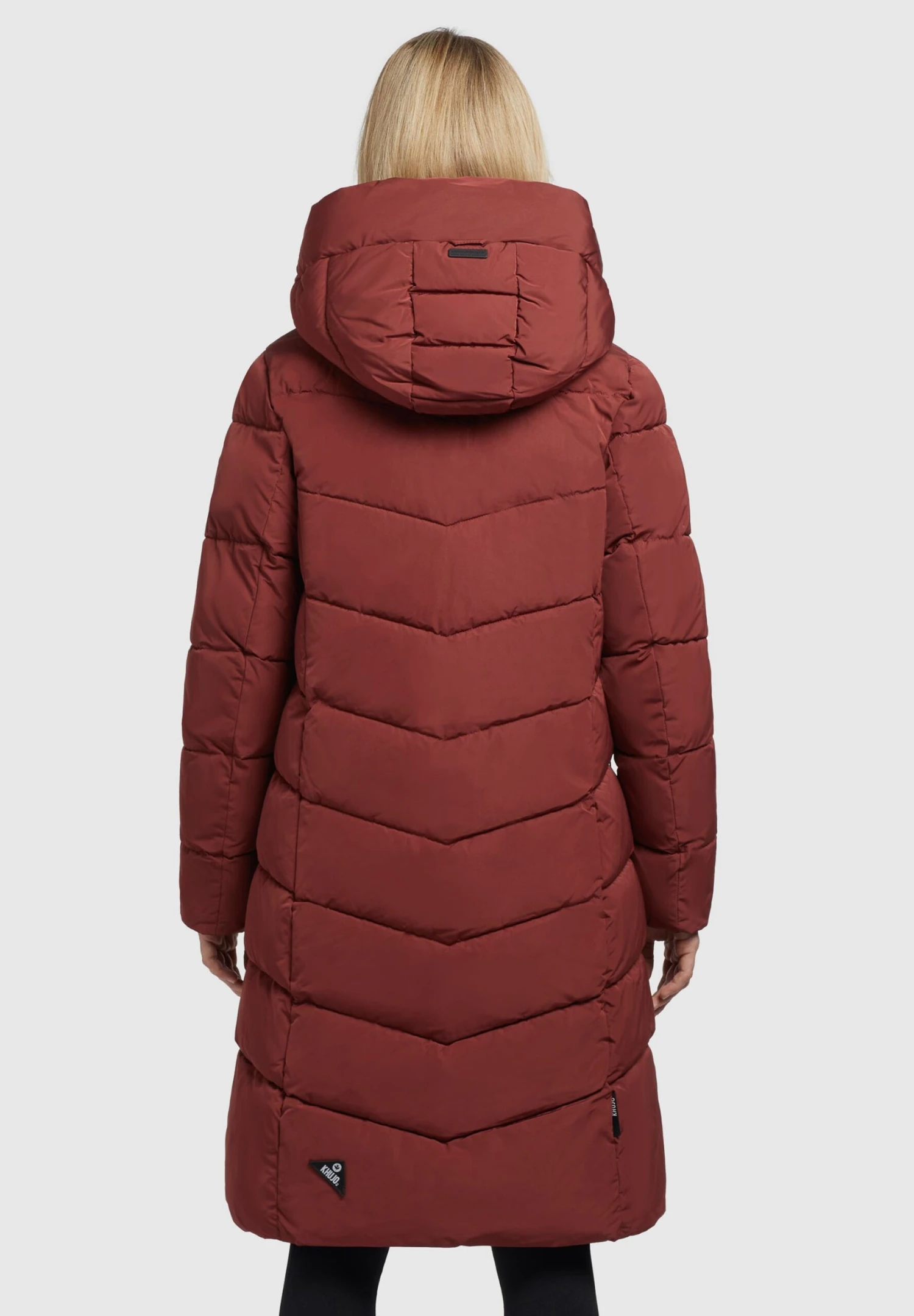Khujo Klayd - Winterjas - Rostrot 3 Khujo Klayd - Winterjas - Rostrot - Afbeelding 3
