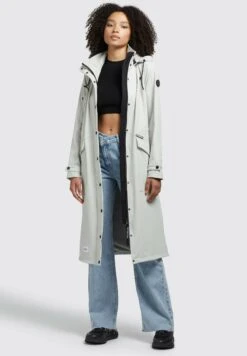 Khujo Smilla - Parka - Hellgrau -Khujo Mode Aanbiedingen Winkel 344580c28aca45a3b672a08b2f6264c7