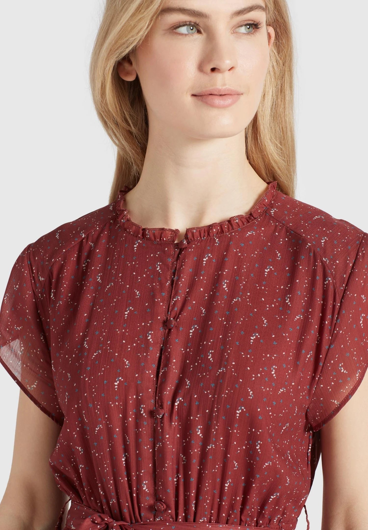 Khujo Louanna - Jumpsuit - Red 8 Khujo Louanna - Jumpsuit - Red - Afbeelding 8