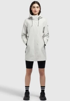 Khujo Izaf - Regenjas - Hellgrau -Khujo Mode Aanbiedingen Winkel 383317ccb9fa46ffa28818187d2bdb3f