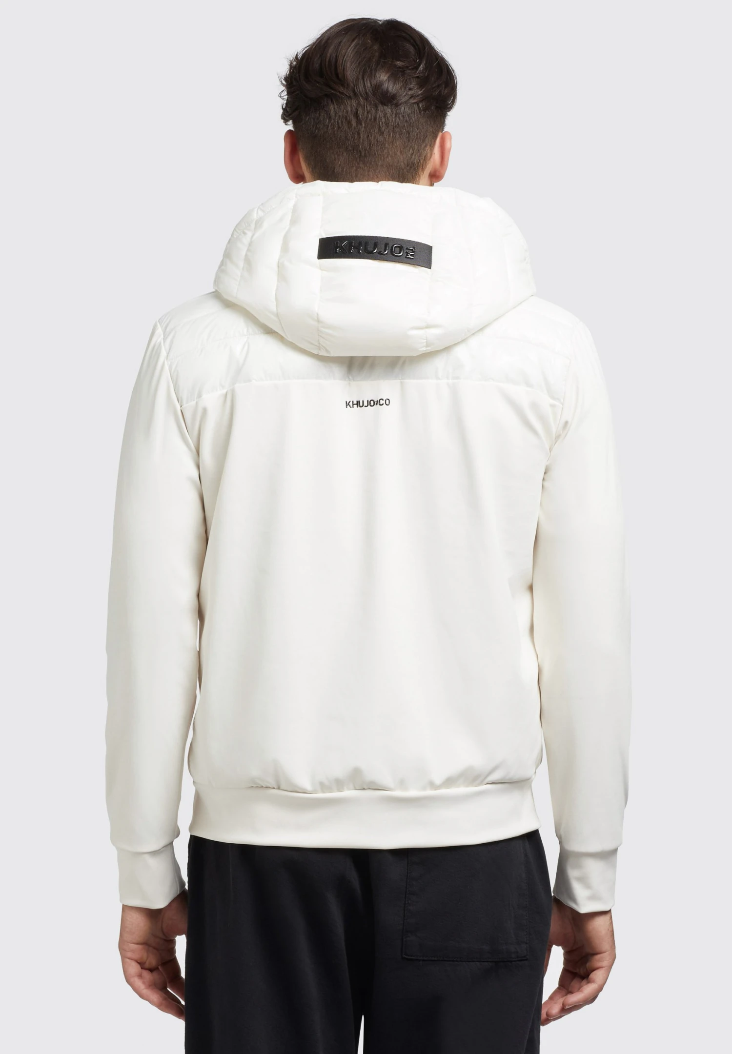 Khujo Bolt Shiny - Jas - Cremeweiß 3 Khujo Bolt Shiny - Jas - Cremeweiß - Afbeelding 3