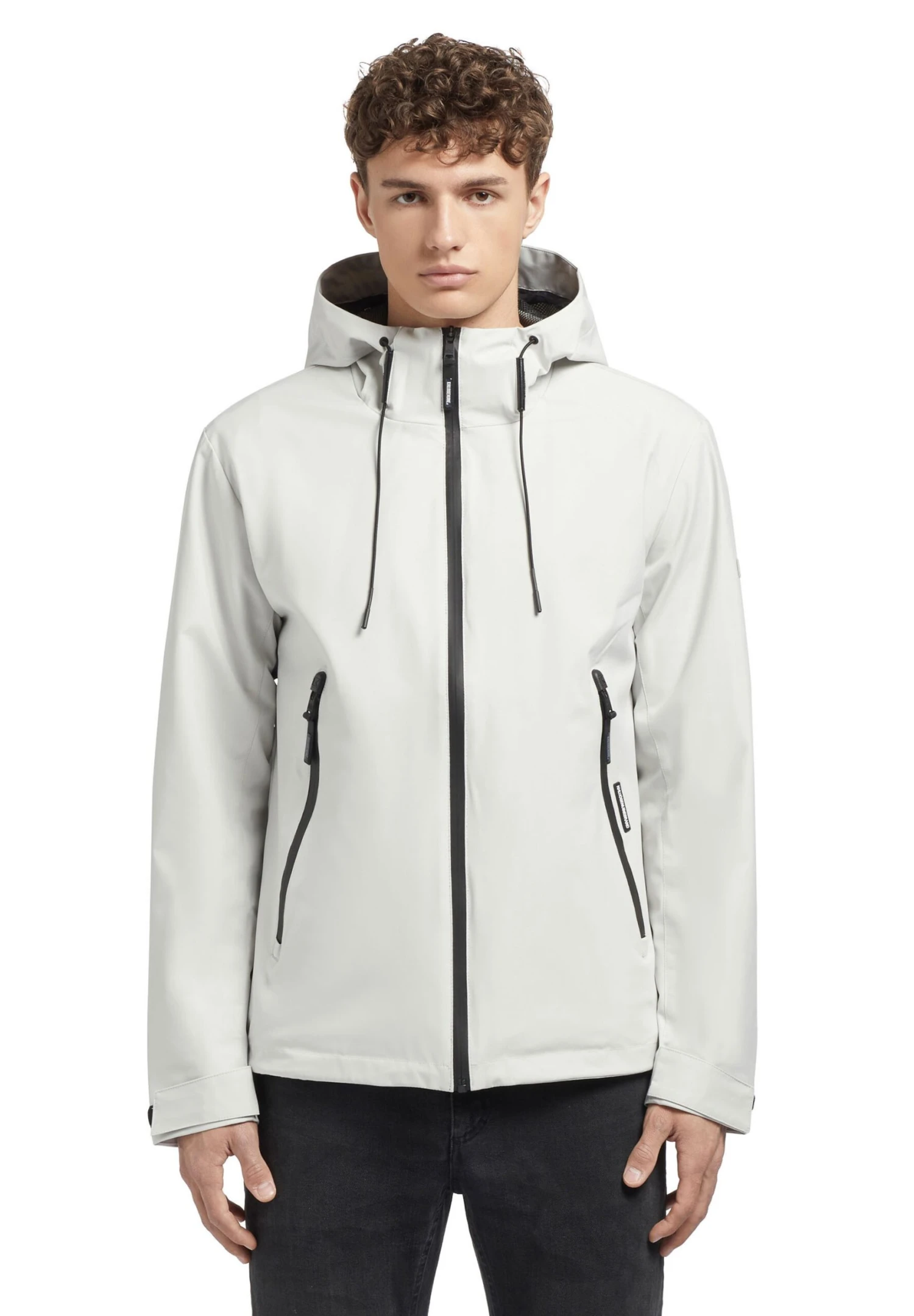 Khujo Neal - Outdoorjas - Hellgrau 8 Khujo Neal - Outdoorjas - Hellgrau - Afbeelding 8