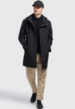 Khujo York - Regenjas - Schwarz -Khujo Mode Aanbiedingen Winkel 3a168b32e4c94df1a047366025950542