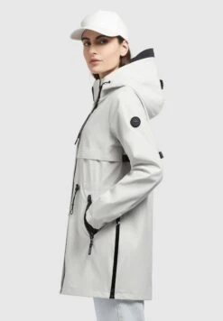Khujo Zoni - Parka - Hellgrau -Khujo Mode Aanbiedingen Winkel 3c0eae07920448a488eaf96367594713